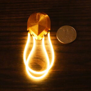 Halo LED Earrings: Design 7